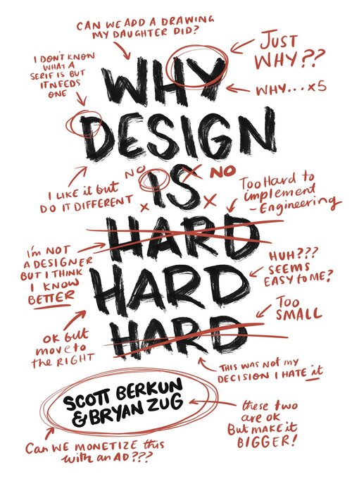 Title details for Why Design Is Hard by Scott Berkun - Available